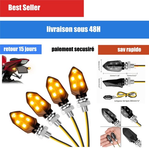 Lophe clignotants led moto - lophe, 4