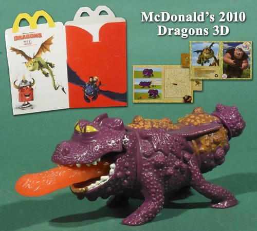 Mcdonald 2010 dragons - mcdonald’s, 3d