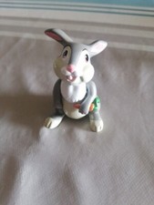 Figurine Pvc  Disney vintage "Bambi" - Panpan avec carotte