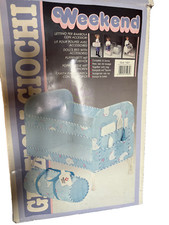 WEEKEND lit pour poupées de voyage vintage