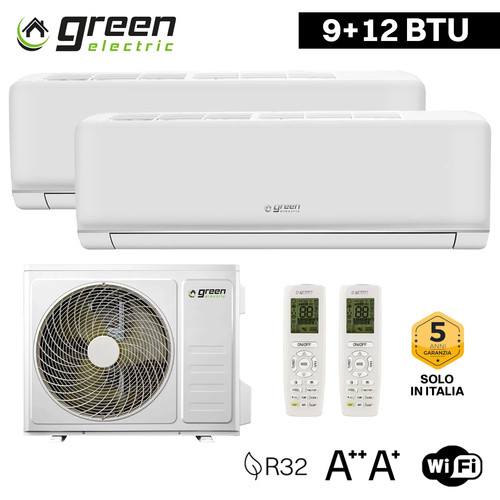 Climatiseur double 9000+12000