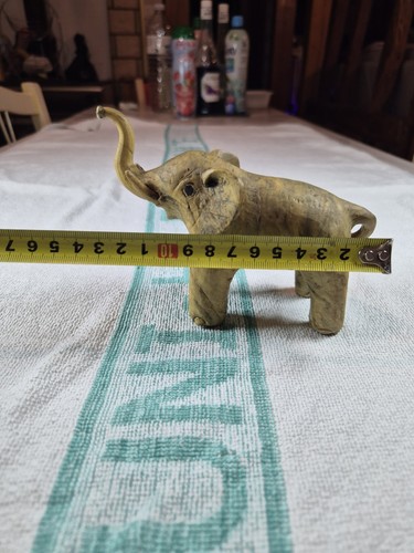 éléphant ancien sculpté - Éléphant,