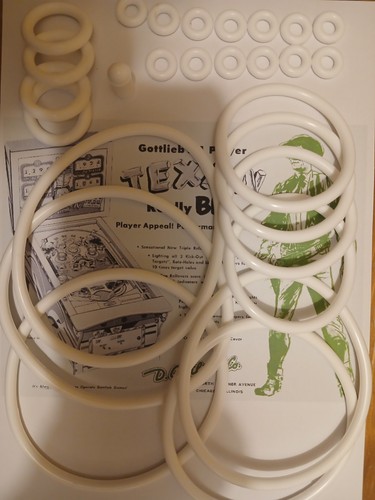 Flipper gottlieb texan - flipper, gottlieb-texan-kit