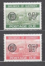 Guernesey - Taux Yvert 28/9 **