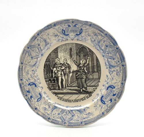 Sarreguemines assiette