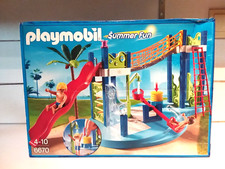 PLAYMOBIL LOT BOX/ BOÎTE 6670/ PARC AQUATIQUE JEUX D’ENFANTS TOBOGGAN SUMMER FUN