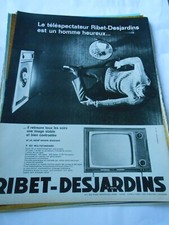 Publicité advertising 1963 Ribet Desjardins est un homme heureux