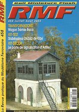 RMF N° 458 WAGON TREMIE / STABILISATEUR DGS62 / POSTE SIGNALISATION D'ARTITEC