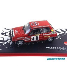 Talbot Samba Rally GrB #49 J.P. Rouget - F. Lelievre MonteCarlo 1984 1:43