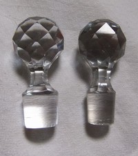 Paire bouchons carafe - de, de