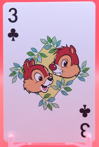 Carte jouer disney chip n - jouer,