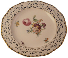 Assiette Florale Réticulée