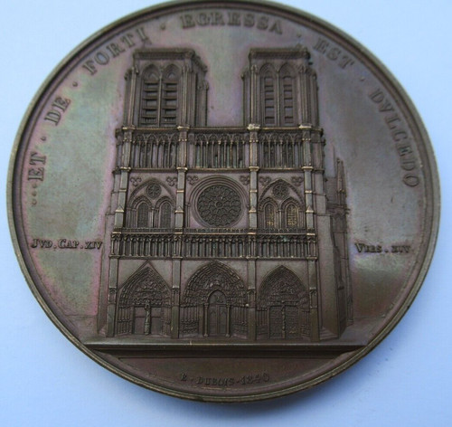 Medaille francaise 1840 bronze - 1840,