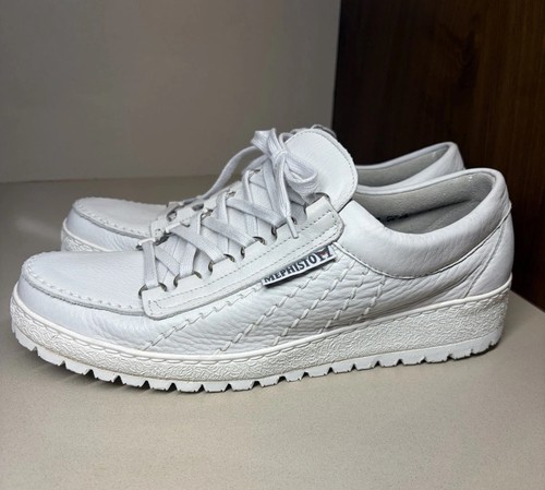 Mephisto rainbow white leather - rainbow,