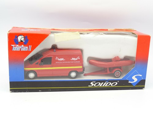Solido pompiers peugeot - 1/43,