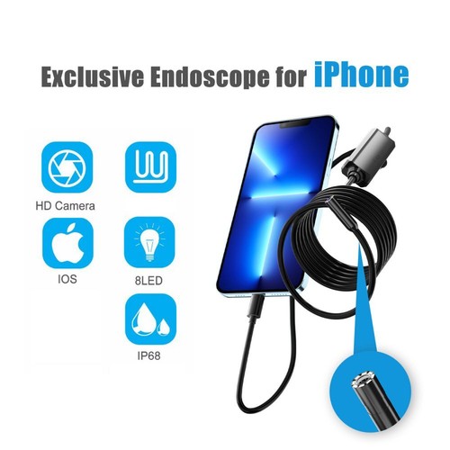 Waterproof endoscope snake - waterproof, cam