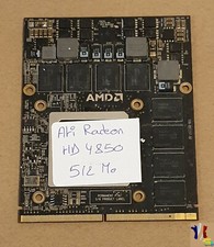Pour pièces, non fonctionnelle - Carte Graphique iMac ATi Radeon HD 4850 512 Mo