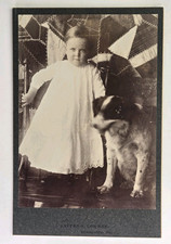 Unique Antique Cabinet Card