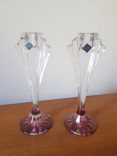 Paire bougeoirs art - art, déco
