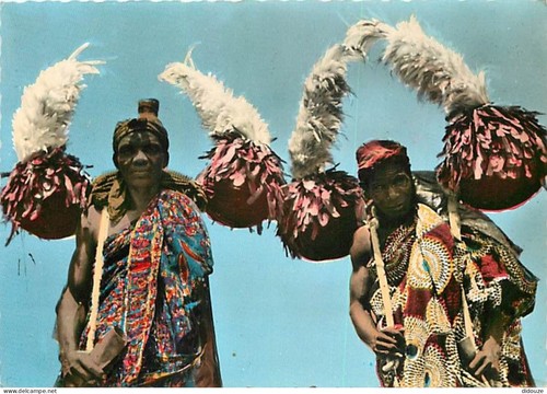 Carte postale dahomey - carte,