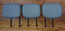 3 appuie-tête repose tete banquette siege arriere tissu Gris Clair Megane 3 III