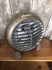 Lampe Ancien Chauffage CALOR Métal Brun & Grille Alu 70s Vintage #A859