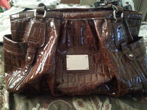 Liz claiborne brown - liz, croco