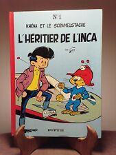  bd khéna et le scrameustache l'héritier de l'inca N1 1976 Spirou