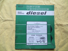 Camion SAVIEM SM 10  SM 12  SM 170 Moteurs MAN 0 836 et 0 846  - revue technique