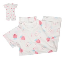  Barboteuse à boutons motif