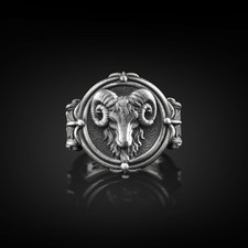 Bague chevalière homme - , en