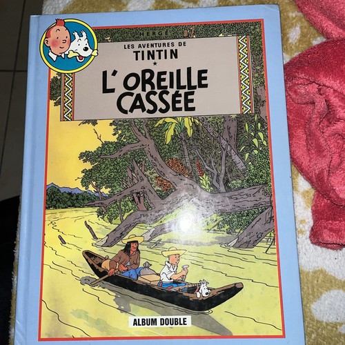 Tintin oreille cassée - l’oreille,
