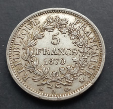 *80* !RARE!  5 FRANCS  HERCULE