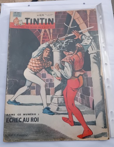 Journal tintin reliure - journal,