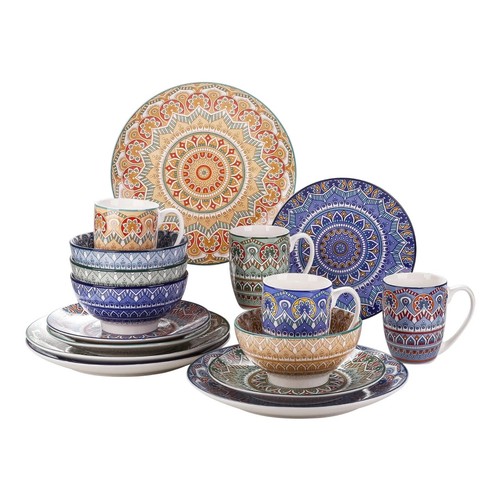 Set vaisselle mandala - set,