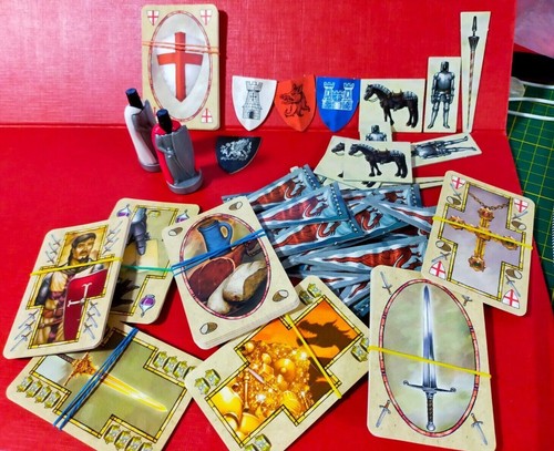 Jeu roi arthur pion cartes - le,