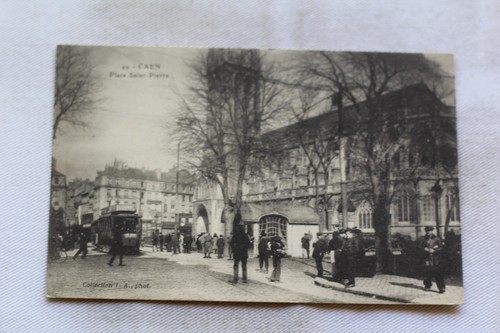 Cpa 1919 caen - cpa, 1919,
