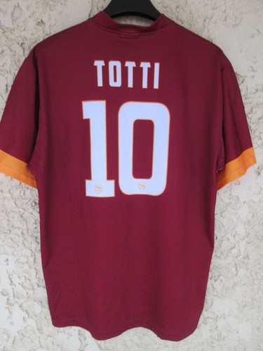 Maillot roma vintage totti - maillot,