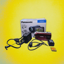 Panasonic HC V520 Caméscope Full HD Video Camera Vintage Stabilised 50x Zoom