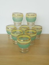 Lot 8 Verres A Eau Gobelets En