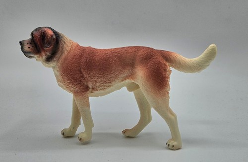 Saint bernard dog figure toy - figure,
