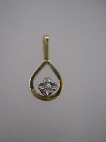 Pendentif ancien 750 charm - pendentif,