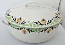 Soupière ancienne en faience de Sarreguemines