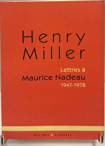 Henry miller lettres - lettres, À