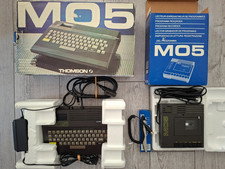 Ordinateur Thomson MO5 + Lecteur cassette + crayon optique + Jeu Mandragore
