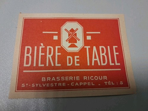 Ancienne étiquette biere - Étiquette,