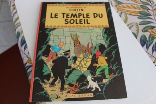 Tintin temple du - temple, soleil
