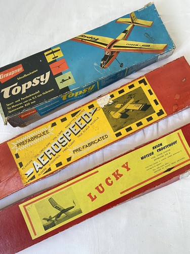 Lot jouets anciens avions - lot,