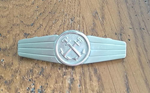 Insigne militaire argenté - insigne, de