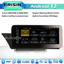 10.25" Android 13 GPS IPS Autoradio Audi A4/A5/B8/S4/S5 CarPlay DAB+ Canbus 64GO